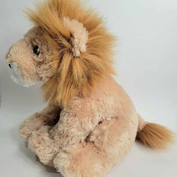 Smithsonian Brown Lion Plush Stuffed Souvenir Toy 13" - Picture 3 of 7